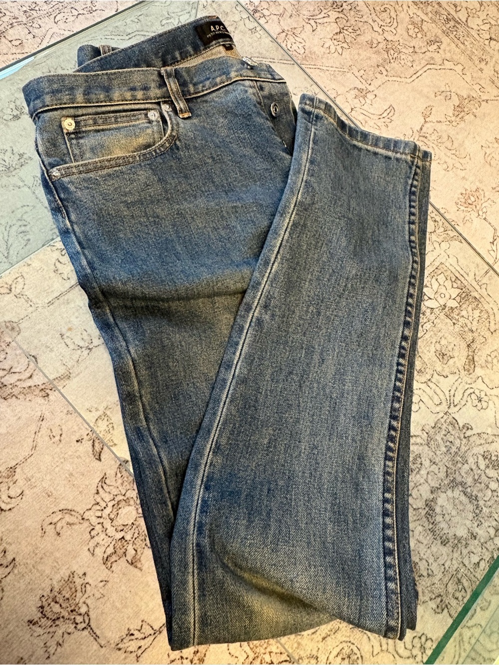 A.P.C. Classic Blue Denim Jeans / Skinny | Size 30